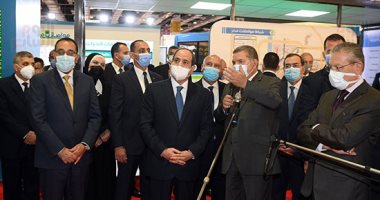 بدء فعاليات افتتاح معرض ومؤتمر النقل الذكى بحضور الرئيس السيسي