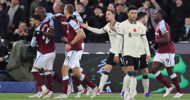 وست هام يتقدم على ليفربول 2-1 فى الدقيقة 67 بالدوري الإنجليزي.. فيديو