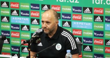 بلماضي: الجزائر المنتخب الأكثر تطوراً فى أفريقيا وسنقاتل للتأهل للمونديال