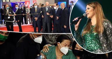 صور وفيديو.. العالم هذا المساء.. الرئيس السيسي يفتتح معرض ومؤتمر النقل الذكى واللوجيستيات..تشييع جنازة نجمة البوب البرازيلية ماريليا ميندونكا.. "إكسبو دبى 2020" يكرم الراحل صباح فخرى بعرض ضوئى مبهر لمدة 6 دقائق