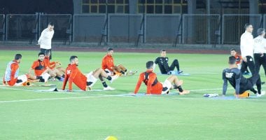 مشاهد من تدريب منتخب مصر الأول في الإسكندرية استعدادا لأنجولا