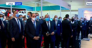 أخبار مصر.. الرئيس السيسي يفتتح معرض ومؤتمر النقل الذكى واللوجيستيات