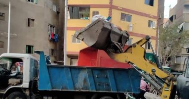 محافظة القاهرة تتحفظ على سيارة بيع لحوم وترفع إشغالات بأحياء المنطقة الشمالية