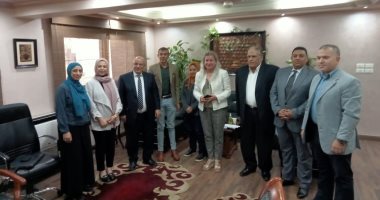 وفد الاتحاد الأوروبى يشيد بمعامل ومراكز خدمة عملاء مياه القاهرة  