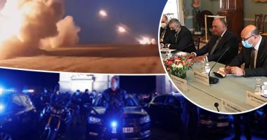صور العالم هذا المساء.. تفاصيل فعاليات الحوار الاستراتيجي بين القاهرة وواشنطن.. الدفاعات الجوية السورية تتصدى لعدوان إسرائيلى على مدينة حمص.. هجوم مسلح يستهدف شرطي فرنسي في مدينة "كان"