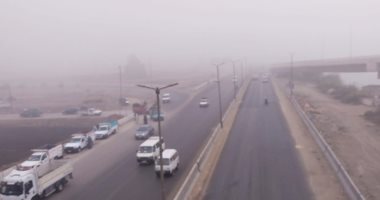 احذر الشبورة.. إدارة مرور القليوبية تناشد السائقين توخى الحذر.. لايف