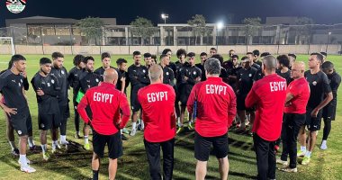 شوقى غريب ينصب إبراهيم عادل قائدا للمنتخب الأولمبى فى أول تجمع .. صور