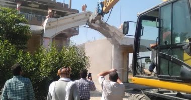 إزالة 26 حالة تعدٍّ على أملاك الدولة وأراضٍ زراعية بالمنيا والفيوم وأسيوط