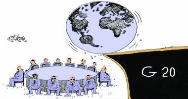 كاريكاتير اليوم.. الكوكب على حافة الهاوية والعالم منقسم