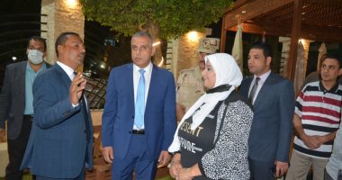 محافظ سوهاج يفتتح حديقة "ميريت آمون" فى مدينة أخميم.. صور