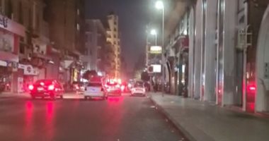 المطافئ تنجح فى إخماد حريق بأحد عقارات وسط البلد.. فيديو
