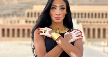 خبيرة التجميل لوجينا صلاح تروج لجمال المعابد والسياحة بالأقصر على السوشيال ميديا