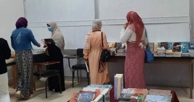 ختام معرض فعاليات معرض الكتاب بجامعة العريش والاستعداد لعروض جديدة
