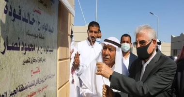 محافظ جنوب سيناء يفتتح مشروع محطة رفع صرف صحي وخط طرد بمنطقة الجبيل الجديدة