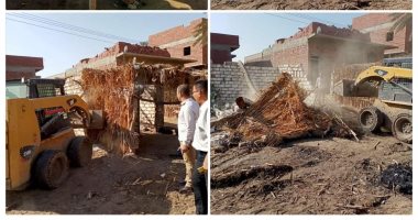 الجيزة تزيل منشآت سياحية وأسوارا تحجب رؤية النيل و3 حالات تعدٍ على الزراعة