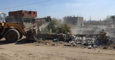 استرداد 4350 متر أراضى زراعية و تنفيذ 26 قرار إزالة للتعديات شرق الإسكندرية