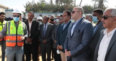 محافظ بنى سويف يكشف تفاصيل مشروع إنشاء محور الفشن التنموى .. صور