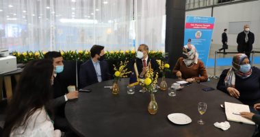 وفد هيئة الدواء يجتمع مع رئيس الجمعية البرازيلية للمدخلات الصيدلانية بملتقى الـ CPhI