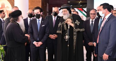 البابا تواضروس الثانى يستقبل ولى العهد الأردنى
