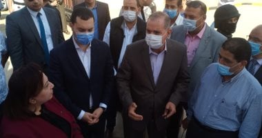 محافظ كفر الشيخ يتفقد مشروع صرف صحى قرية كفر مجر بـ 20 مليون جنيه