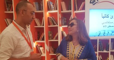 أحلام مستغانمى توجه رسالة للقراء المصريين عبر "اليوم السابع" من معرض الشارقة