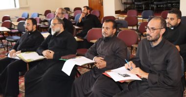 الكنيسة الكاثوليكية تناقش مستجدات الدعوة بالكلية الإكليركية بحضور الآباء الكهنة