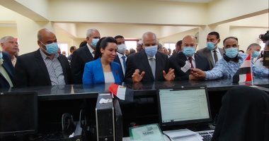 محافظ الجيزة يفتتح مكتب تموين ووحدة الشئون الاجتماعية بالواحات البحرية