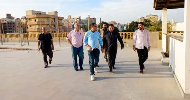 وكيل وزارة الشباب بالمنوفية يتفقد نادى الجمهورية قبل إجراء الانتخابات غدا