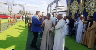 شاهد عزاء والد الشيخ ممدوح عامر أحد أشهر قراء القرآن الكريم فى مصر