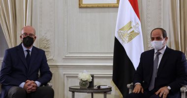 الرئيس السيسى يؤكد من باريس مكانة الاتحاد الأوروبى المهمة فى إطار سياسة مصر الخارجية.. ورئيس المجلس الأوروبي: مصر نموذج ناجح فى المنطقة تحت قيادة حاسمة وحكيمة من الرئيس السيسي.. ونسعى لتعزيز التعاون المشترك