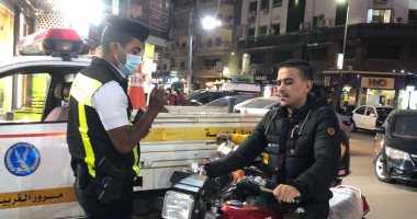 "مرور الغربية" تشن حملة مكبرة بشوارع طنطا