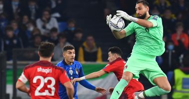 ملخص وأهداف مباراة منتخب إيطاليا ضد سويسرا فى تصفيات كأس العالم.. فيديو