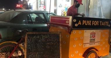 كفاح شاب.. "عمر" خريج هندسة ويؤسس مشروع مطعم متنقل لبيع الوجبات السريعة.. لايف
