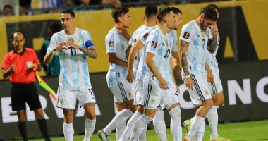 منتخب الأرجنتين يتفوق على أوروجواى بهدف رائع من دى ماريا فى الشوط الأول