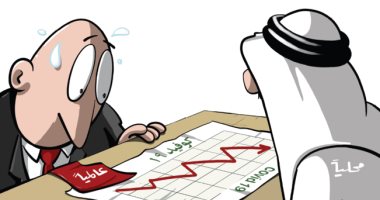 كاريكاتير اليوم.. مؤشر الاقتصاد العالمي ينهار بسبب كورونا