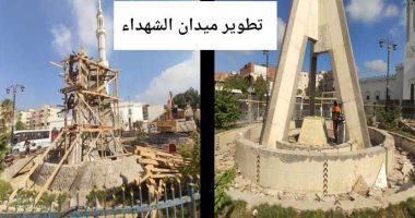 تعرف على إنجازات حياة كريمة بقطاع الطرق والحدائق والميادين فى أشمون بالمنوفية