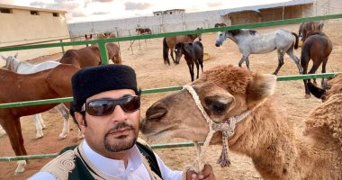مربى خيول "يعمل من الفسيخ شربات" ينقذ ويعالج الخيول المصابة والهزيلة.. عيادة وصيدلية بيطرية مجهزة بالأدوية وأجهزة طبية لعلاج أسنان الخيول.. المزرعة تدار بالجهود الذاتية ولا تهدف للربح وترعى حيوانات أخرى.. صور