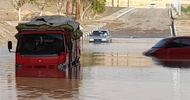 آثار الطقس فى أسوان بعد ليلة سقوط أمطار وثلوج وبرق ورعد.. لايف وصور