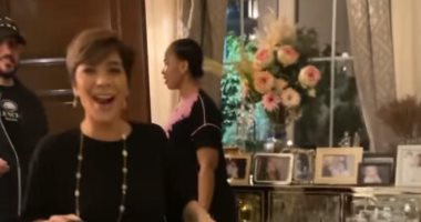 على أنغام قد الحروف.. ابنة أصالة تحتفل بزواجها على فائق حسن "صور"