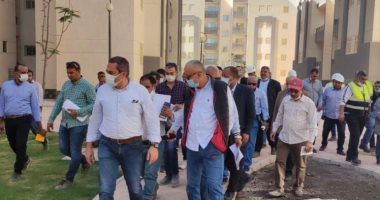 مسئولو "الإسكان" يتفقدون مشروعات مدينة ناصر الجديدة غرب أسيوط