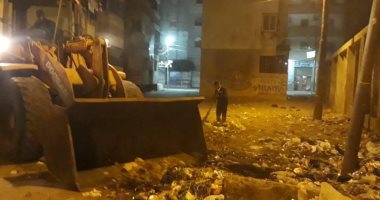 حملات لرصد المخالفات واستكمال أعمال الرصف والتطهير فى مدن كفر الشيخ.. صور
