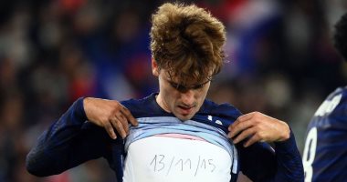 جريزمان ثالث هدافى منتخب فرنسا على مدار التاريخ متخطيا بلاتيني