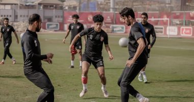 جدية والتزام فى تدريبات الأهلي اليوم استعداداً للمقاولون العرب.. صور