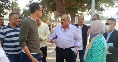 محافظة الجيزة تطور كورنيش النيل وميادين الجلاء والرماية
