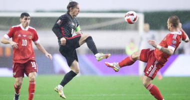 شوط سلبى يقرب روسيا من التأهل لكأس العالم ضد منتخب كرواتيا