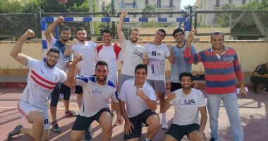 فريق كرة اليد طب الإسكندرية يتأهل للنهائى فى بطولة الجامعة