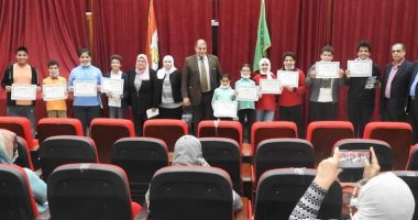 تعليم المنوفية تكرم الطلاب المشاركين فى المسابقة الدولية "تحديات الربوت"
