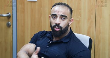 محمد إمبابى: لعبت كرة فى إنبى وتركتها.. وأخفيت عن والدى بطولاتى بكمال الأجسام