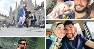أحمد عادل عبد المنعم يغازل زوجته فى عيد ميلادها: أم دولا الغالية ربنا يخليكى ليا