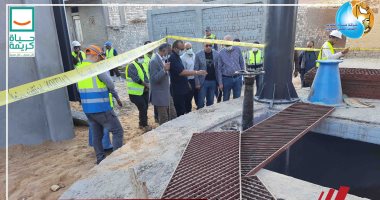 رئيس مياه سوهاج يتفقد مشروعات المبادرة الرئاسية حياة كريمة بقرى مركز طهطا .. صور